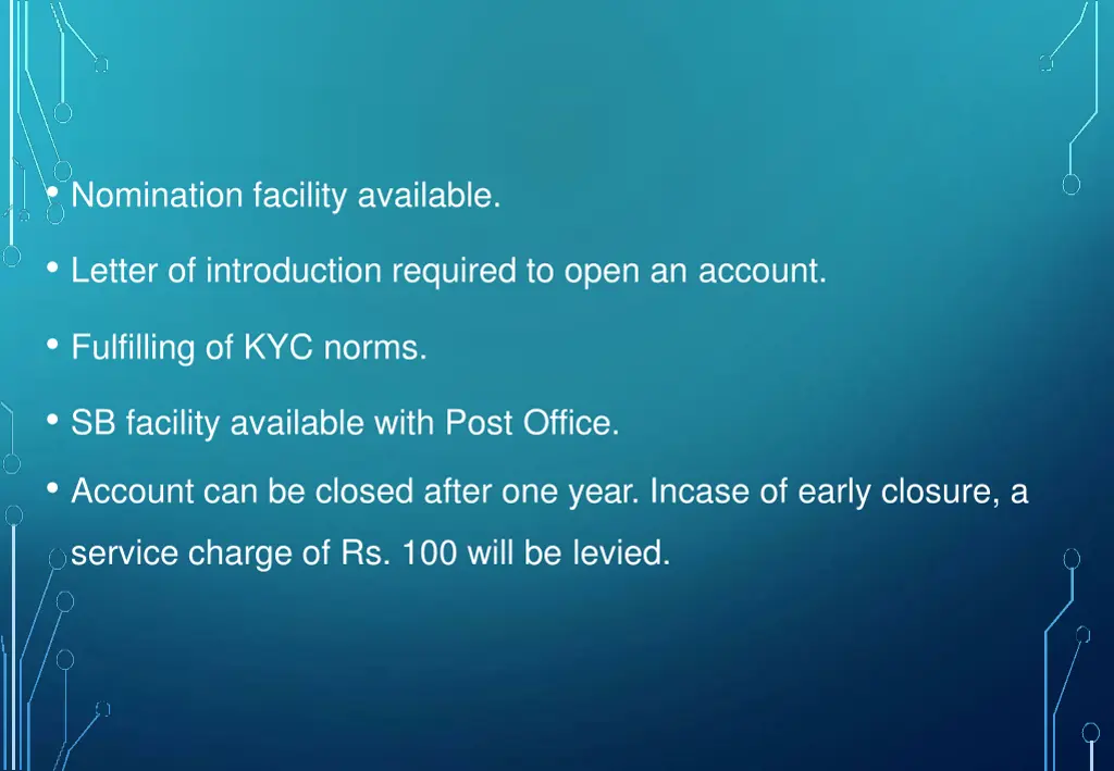 nomination facility available