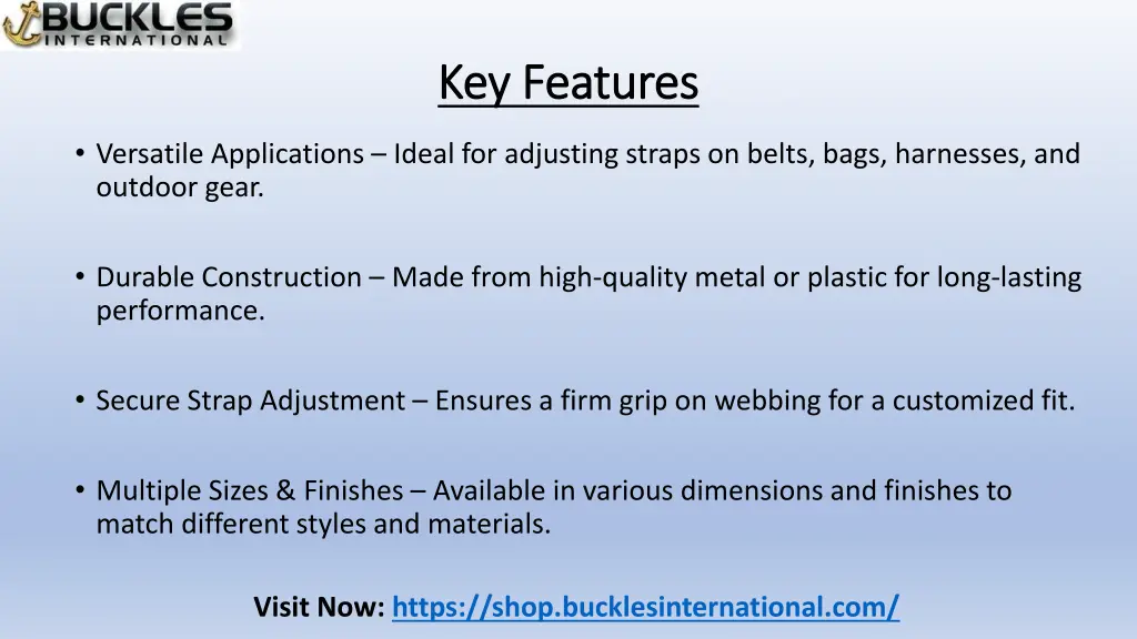 key features key features