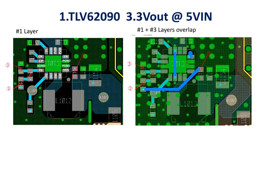 1 tlv62090 3 3vout @ 5vin