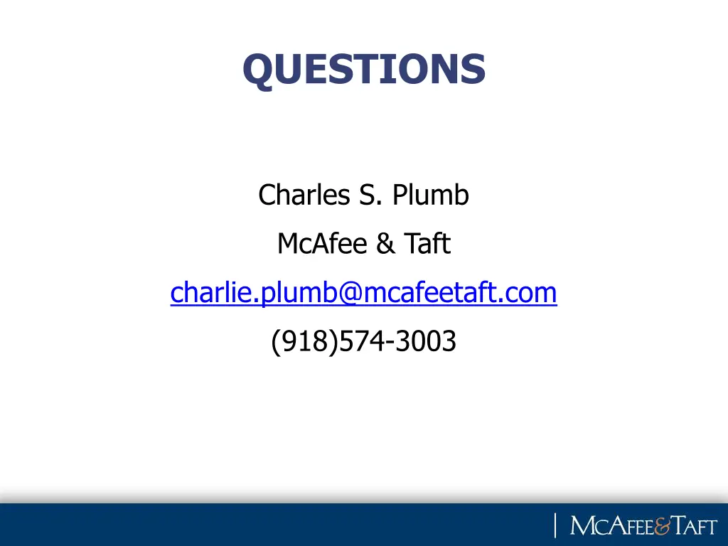 questions