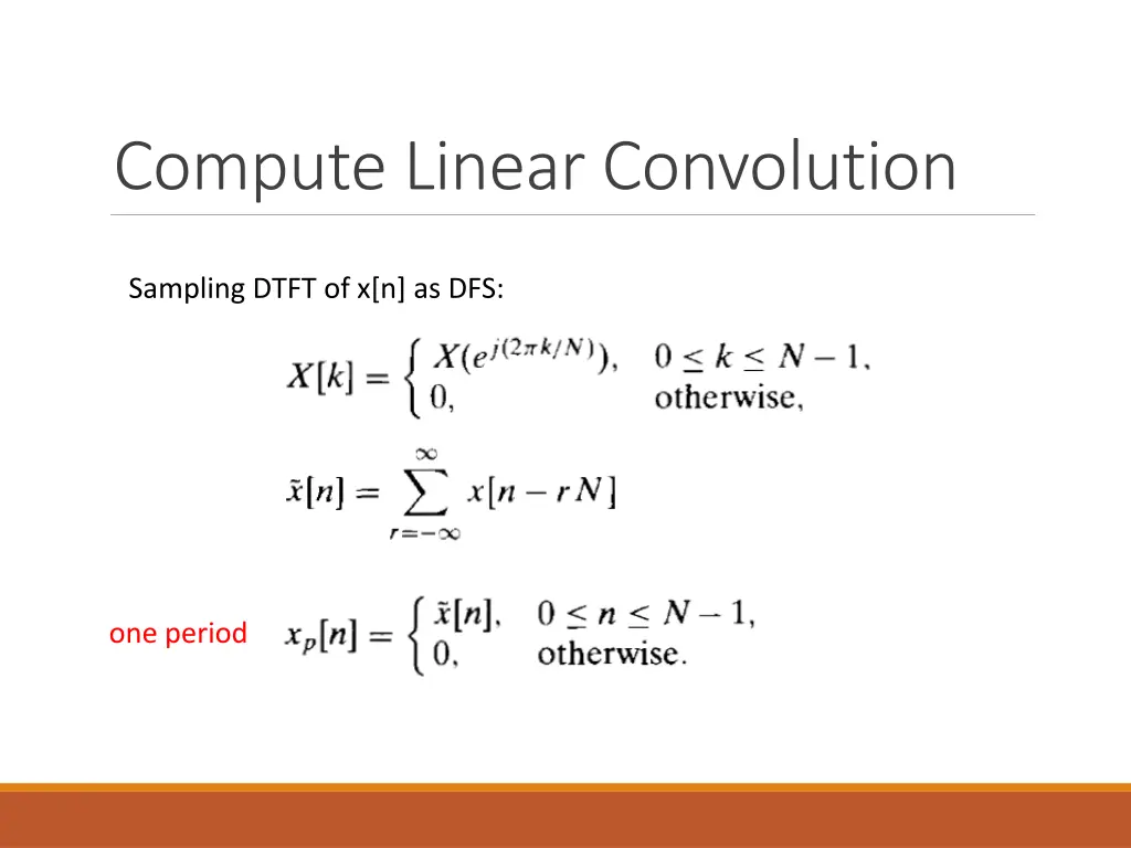 compute linear convolution 2
