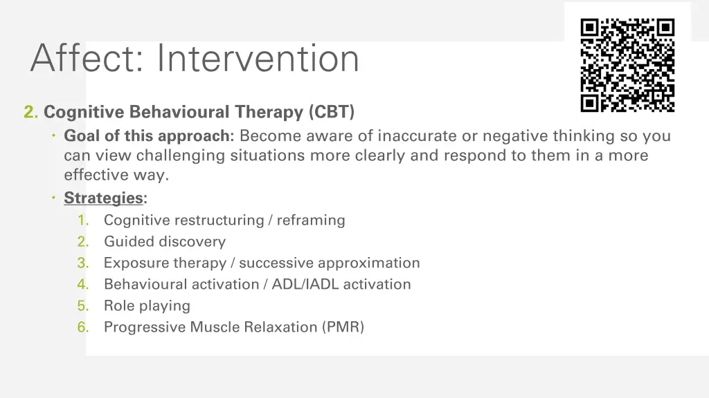affect intervention 3