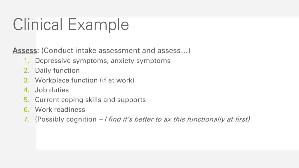 clinical example 1