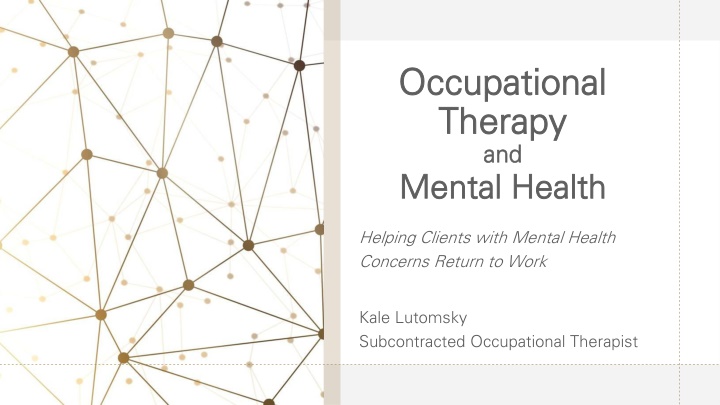 occupational occupational therapy therapy