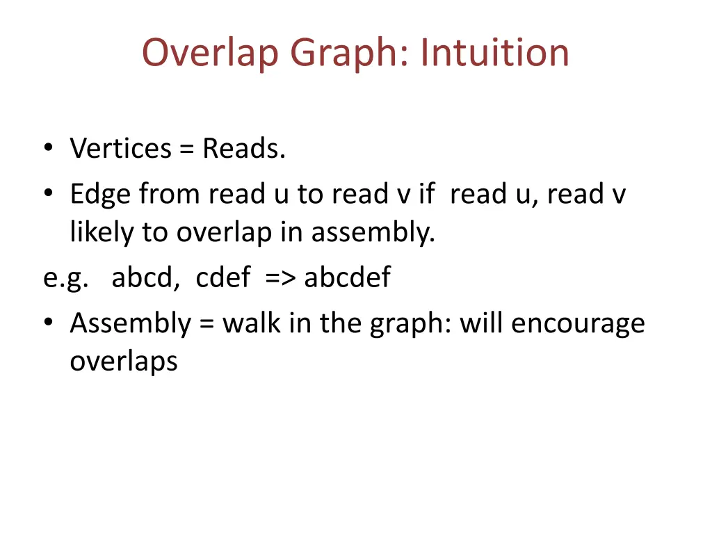 overlap graph intuition