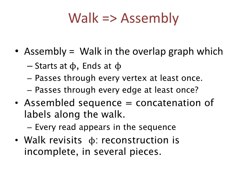 walk assembly