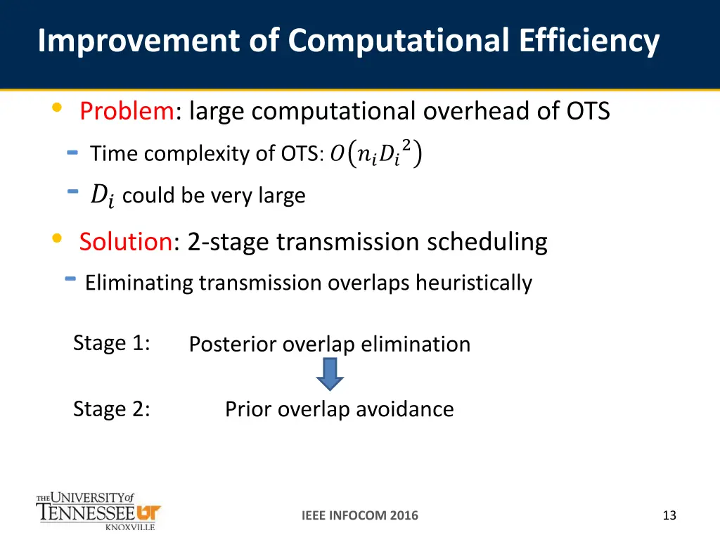 improvement of computational efficiency