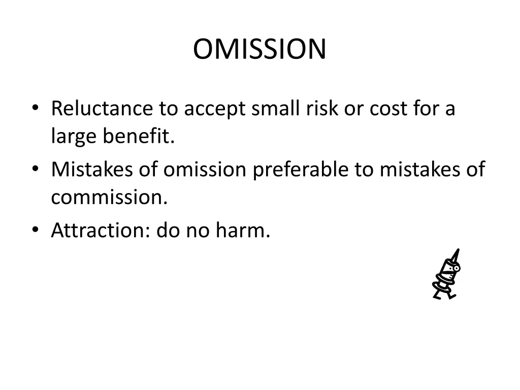 omission