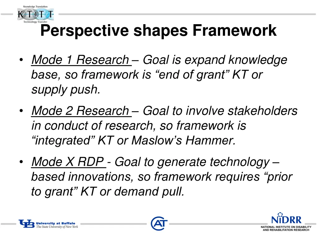 perspective shapes framework