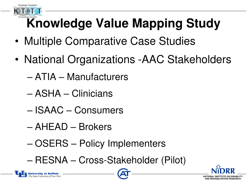 knowledge value mapping study multiple