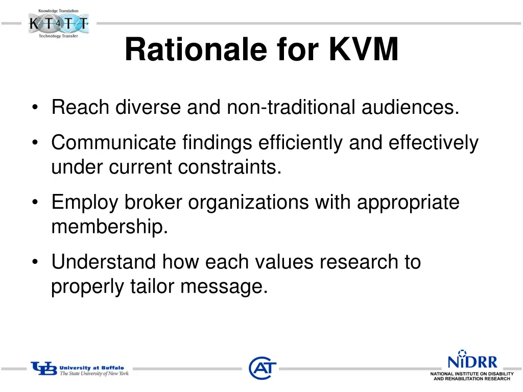 rationale for kvm