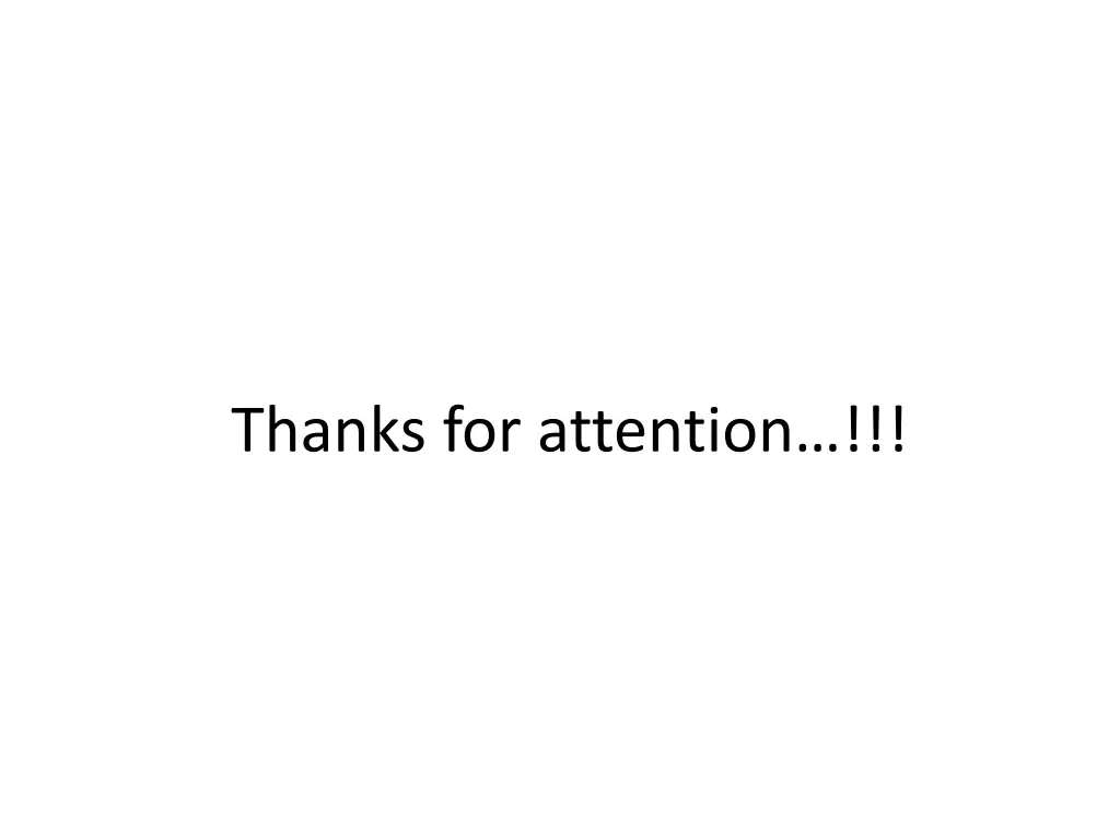thanks for attention