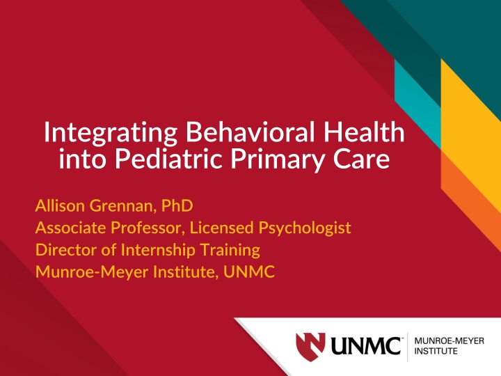 integrating behavioral health into pediatric