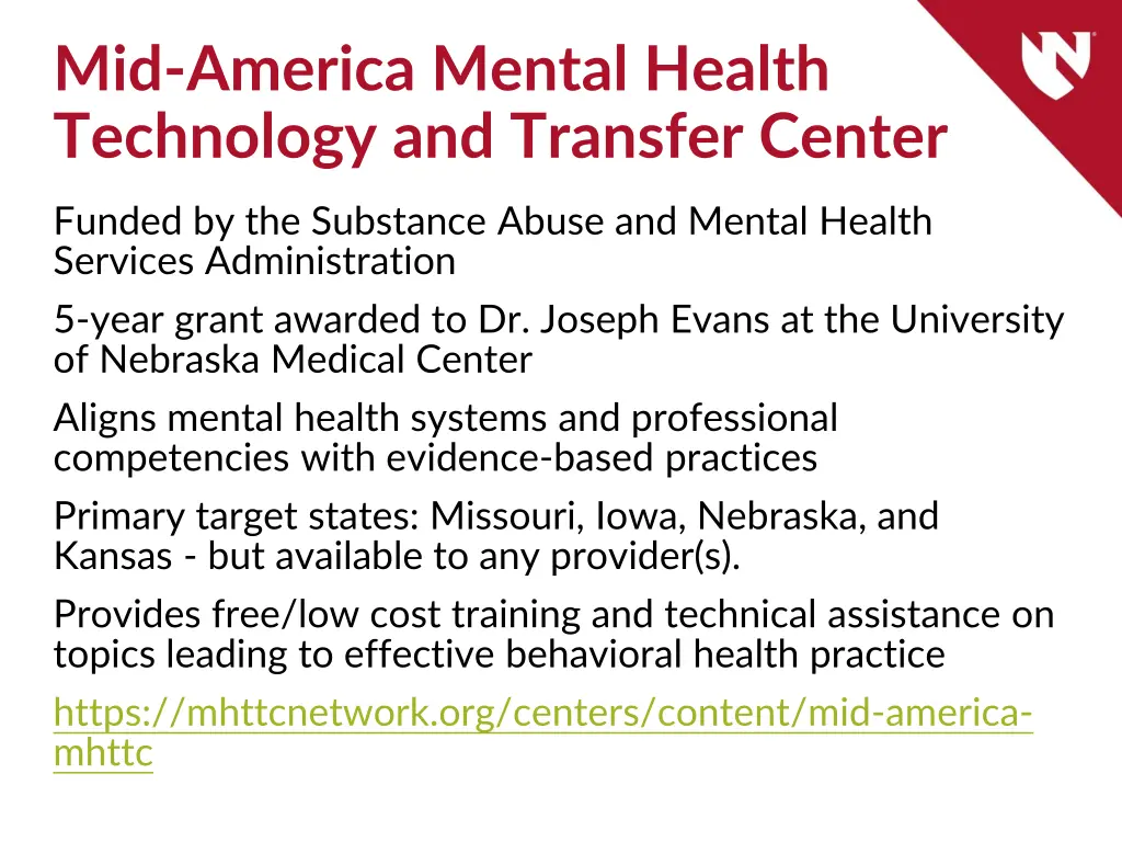 mid america mental health technology and transfer