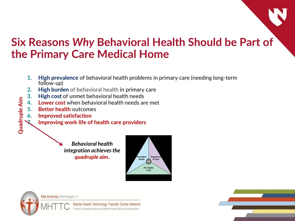 six reasons why behavioral health should be part