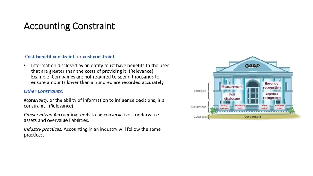 accounting constraint accounting constraint