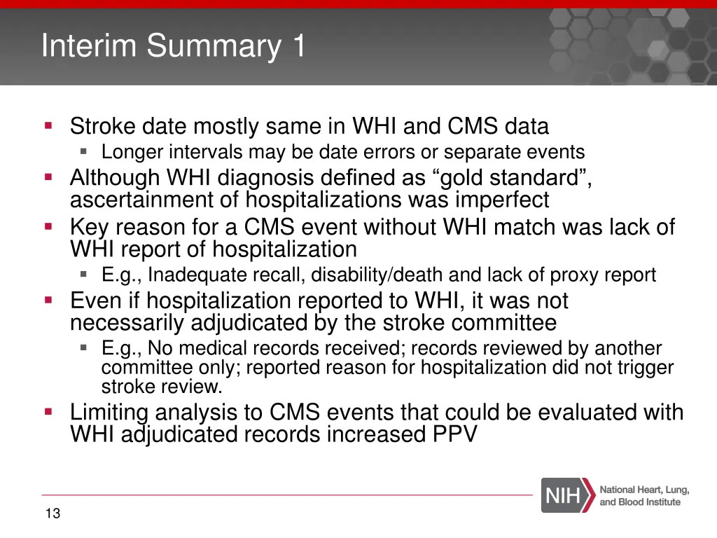 interim summary 1