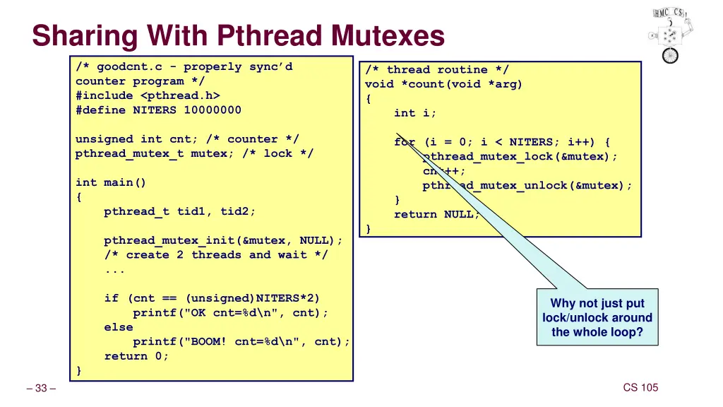sharing with pthread mutexes
