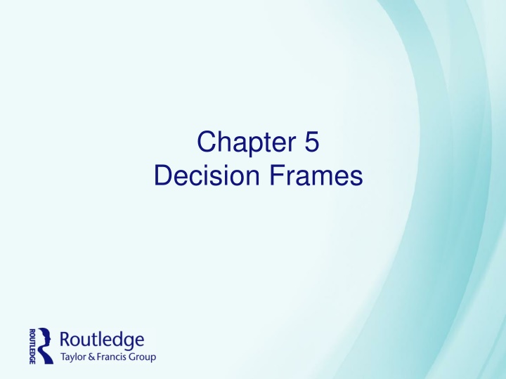 chapter 5 decision frames