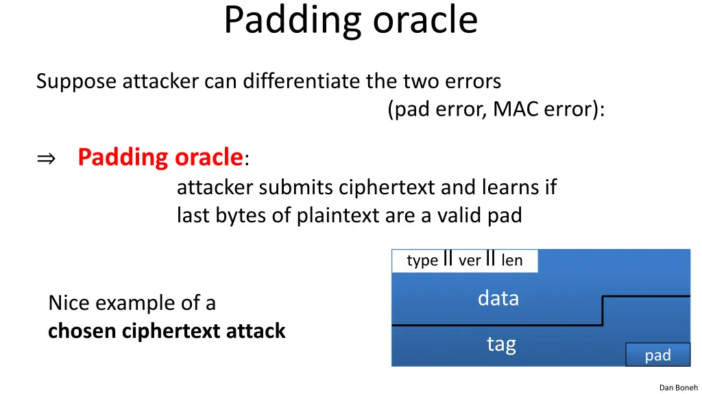 padding oracle