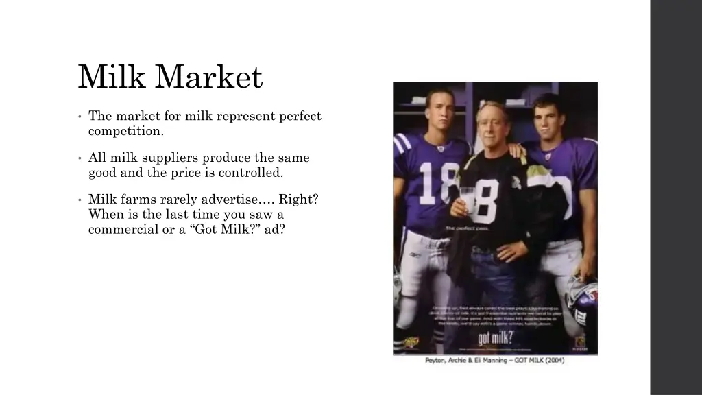 milk market
