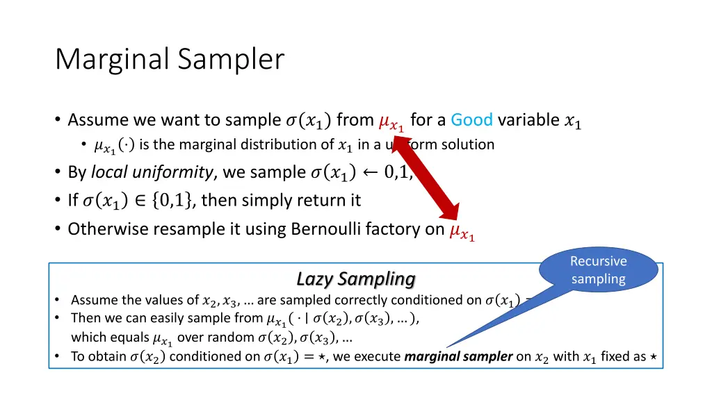 marginal sampler 1