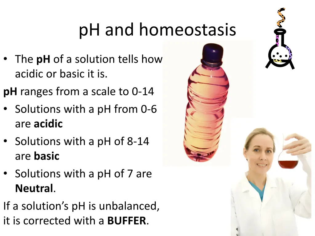 ph and homeostasis