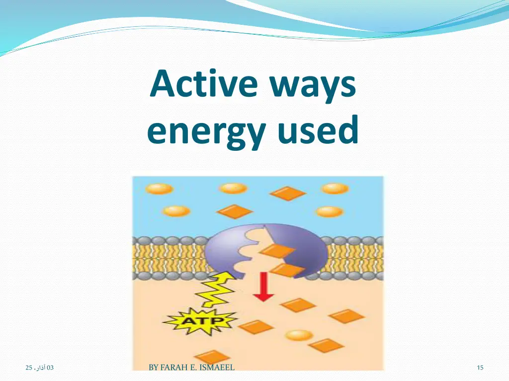 active ways energy used