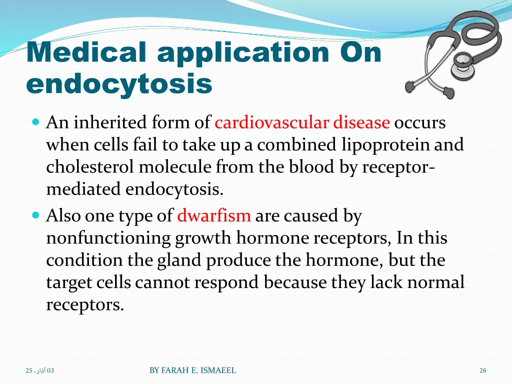 medical application on endocytosis