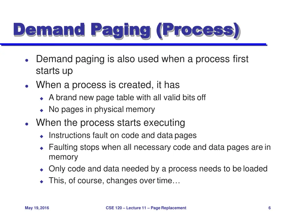 demand demand paging 1