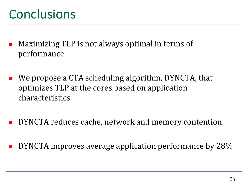 conclusions
