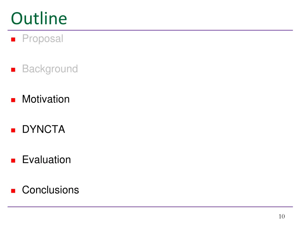 outline proposal 1