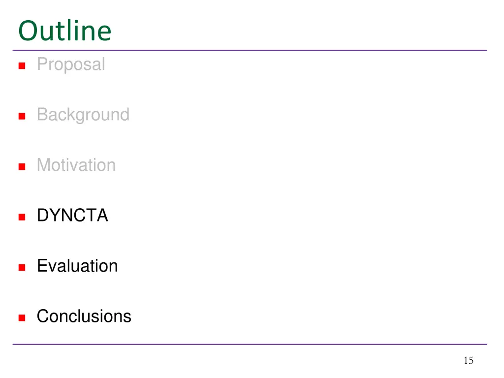 outline proposal 2
