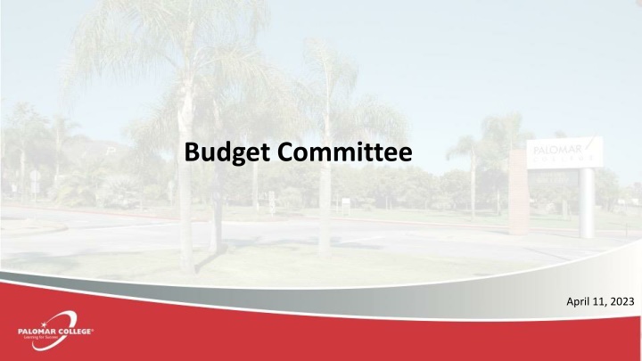 budget committee