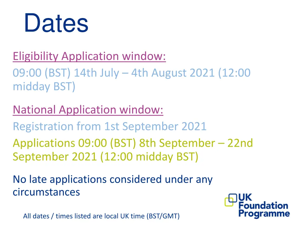 dates