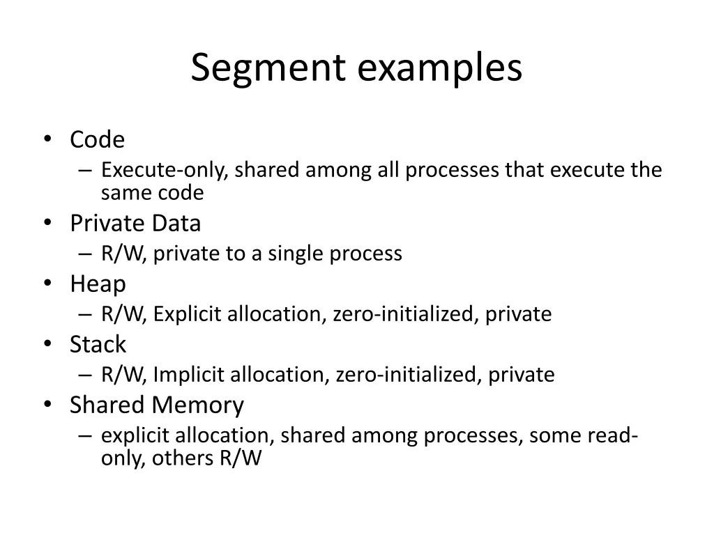 segment examples