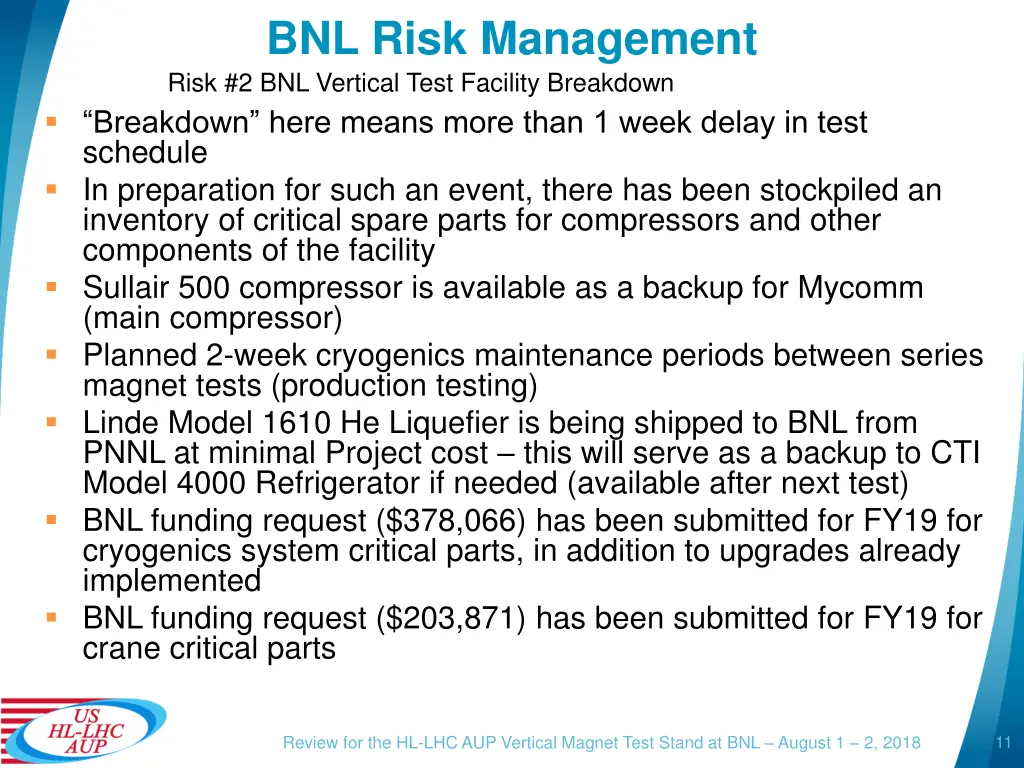 bnl risk management risk 2 bnl vertical test