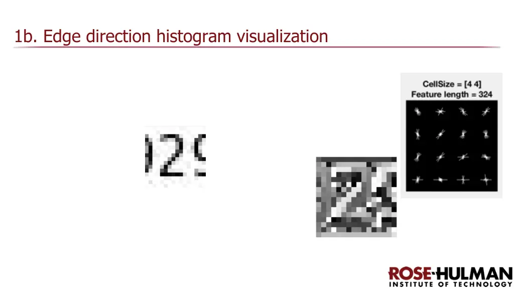 1b edge direction histogram visualization