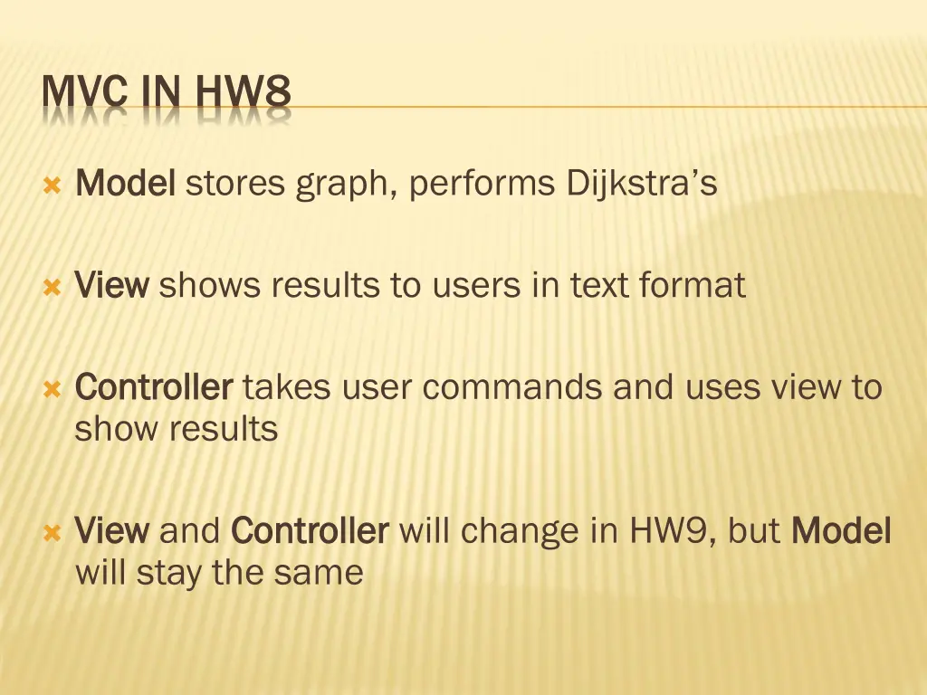 mvc in hw8