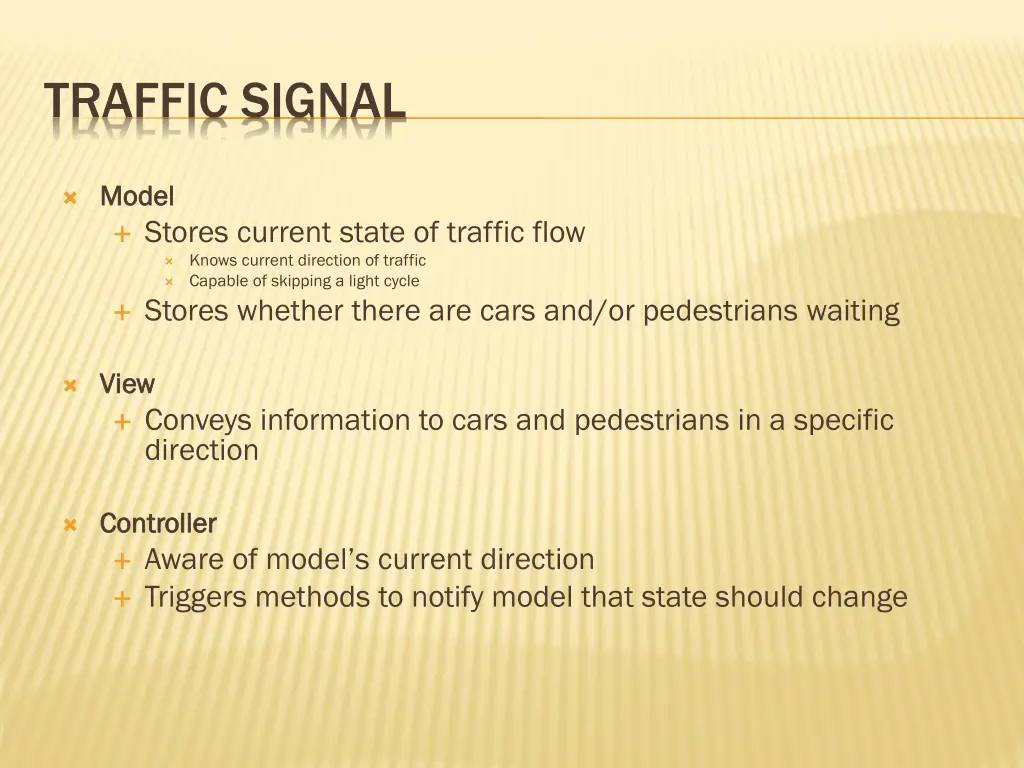 traffic signal