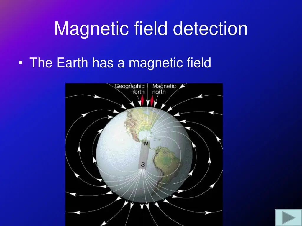 magnetic field detection