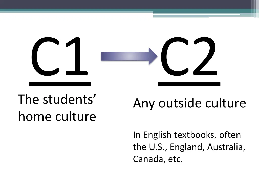 c1 the students home culture