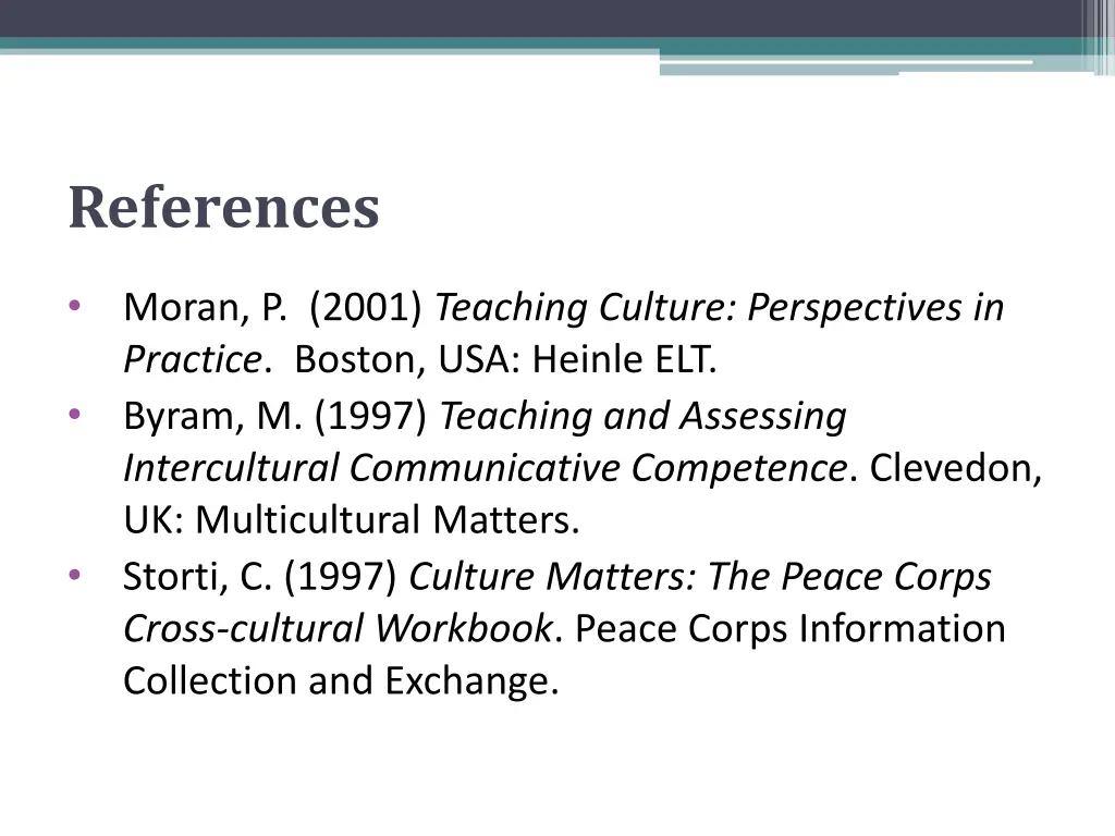 references