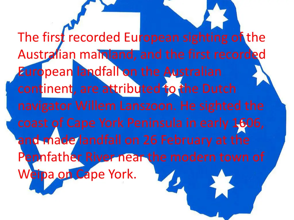 the first recorded european sighting