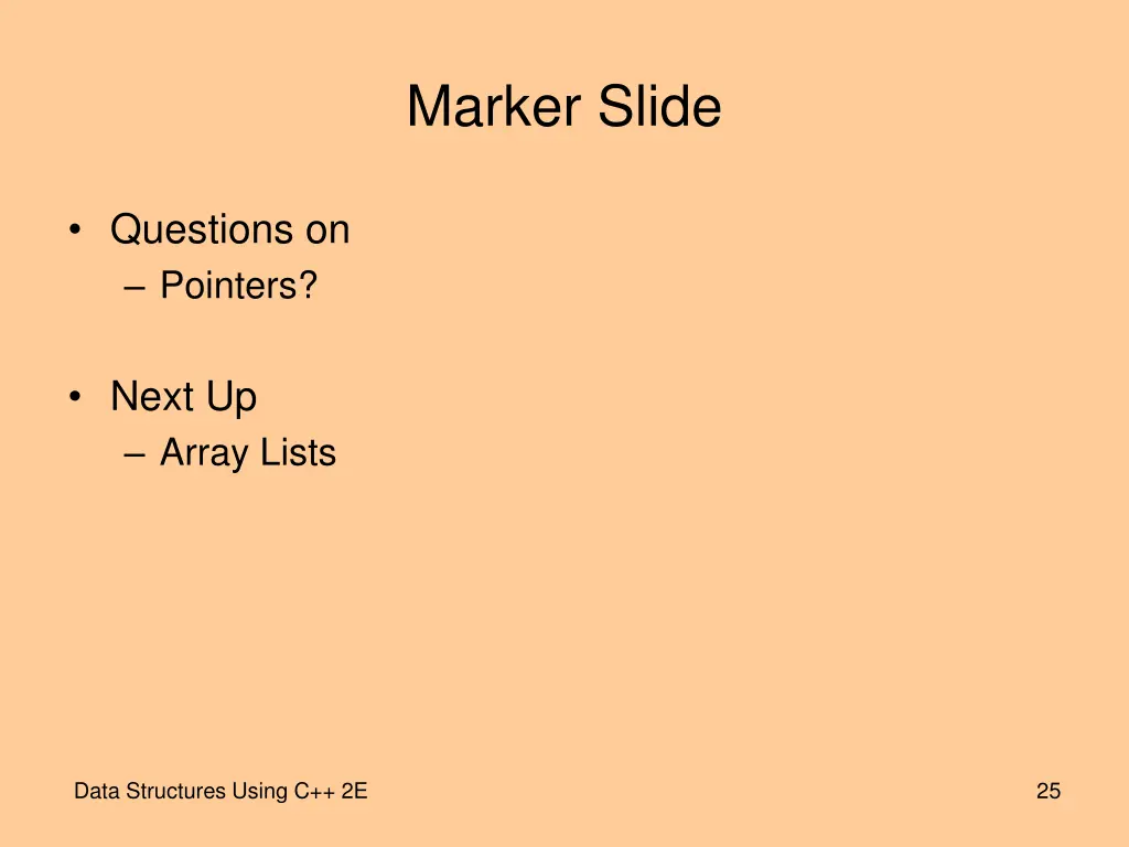 marker slide