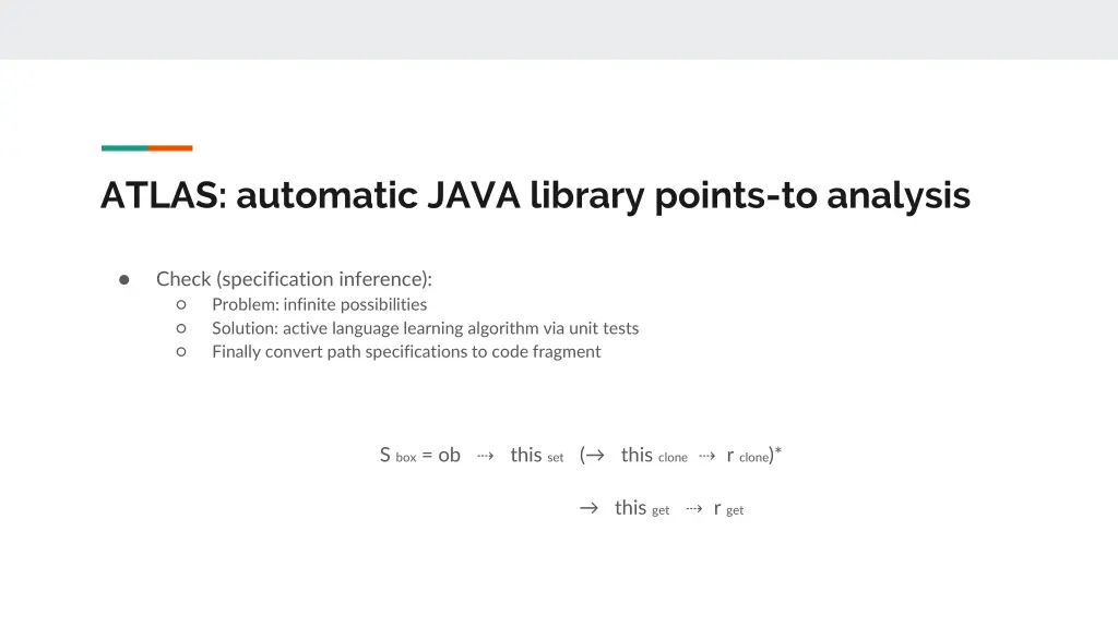 atlas automatic java library points to analysis 2