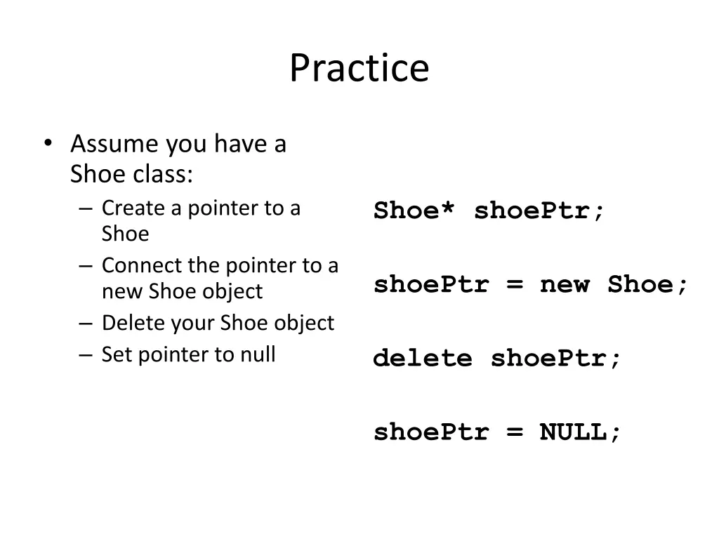 practice
