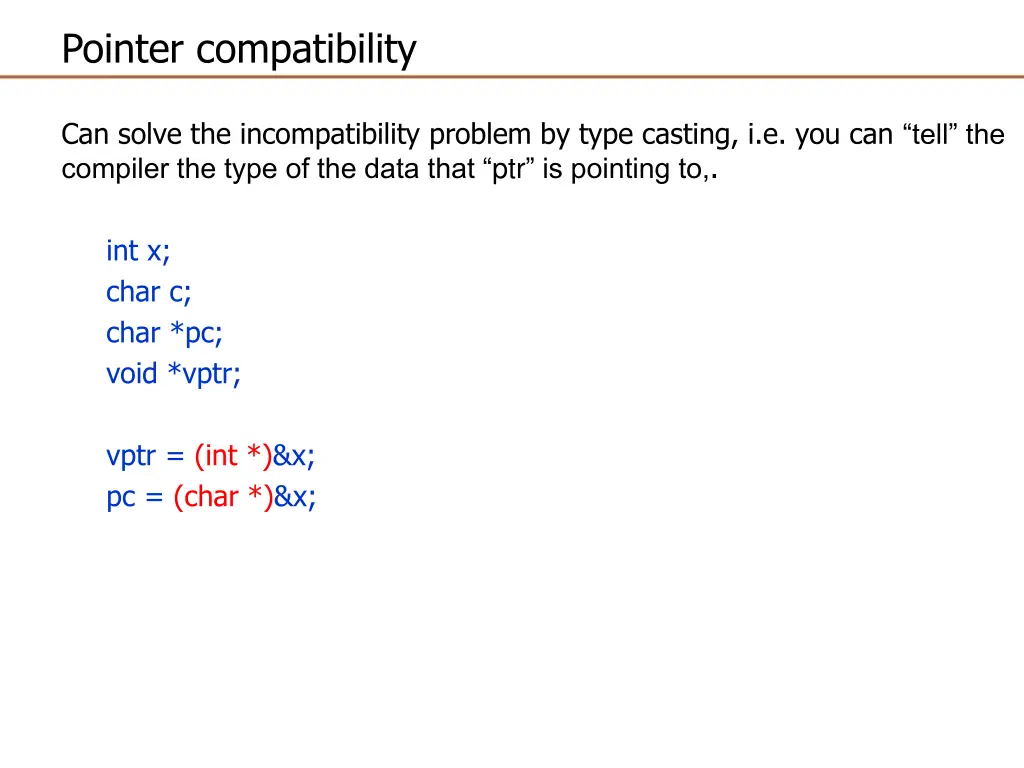 pointer compatibility 3