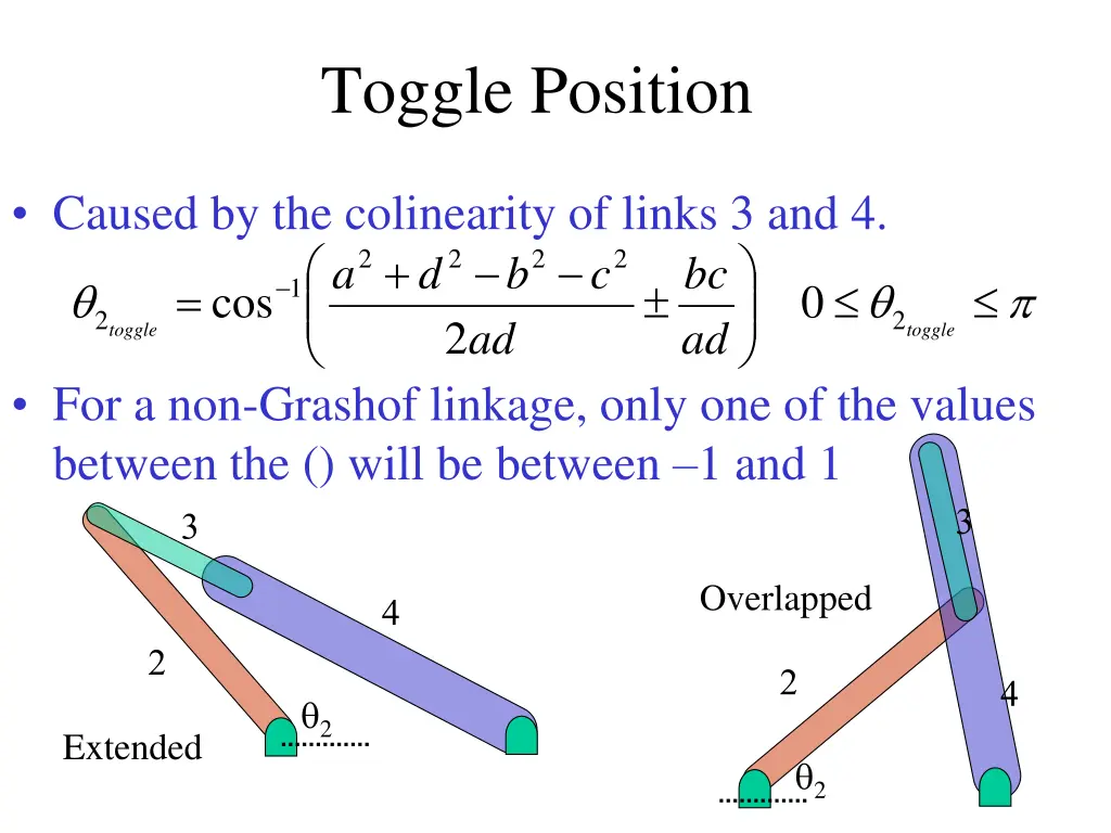 toggle position