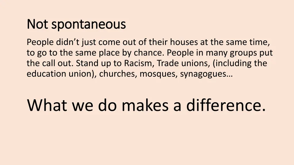 not spontaneous not spontaneous